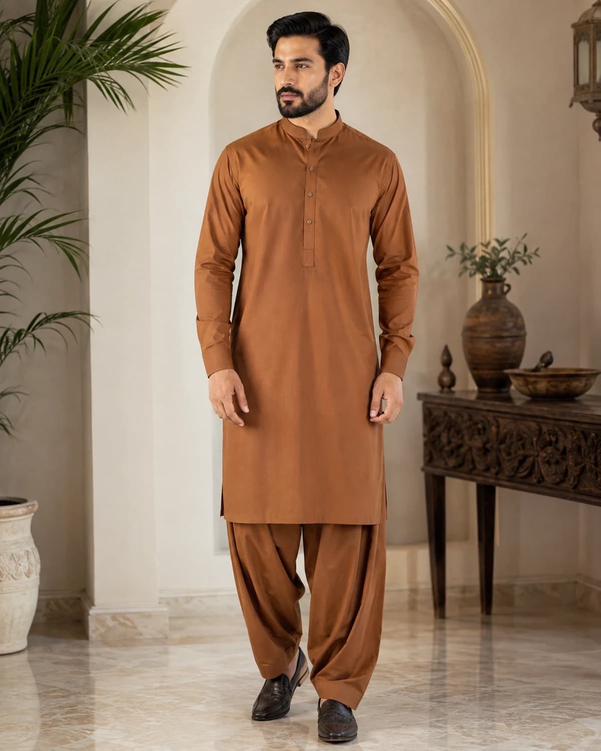 Arham Copper Soft-Cotton