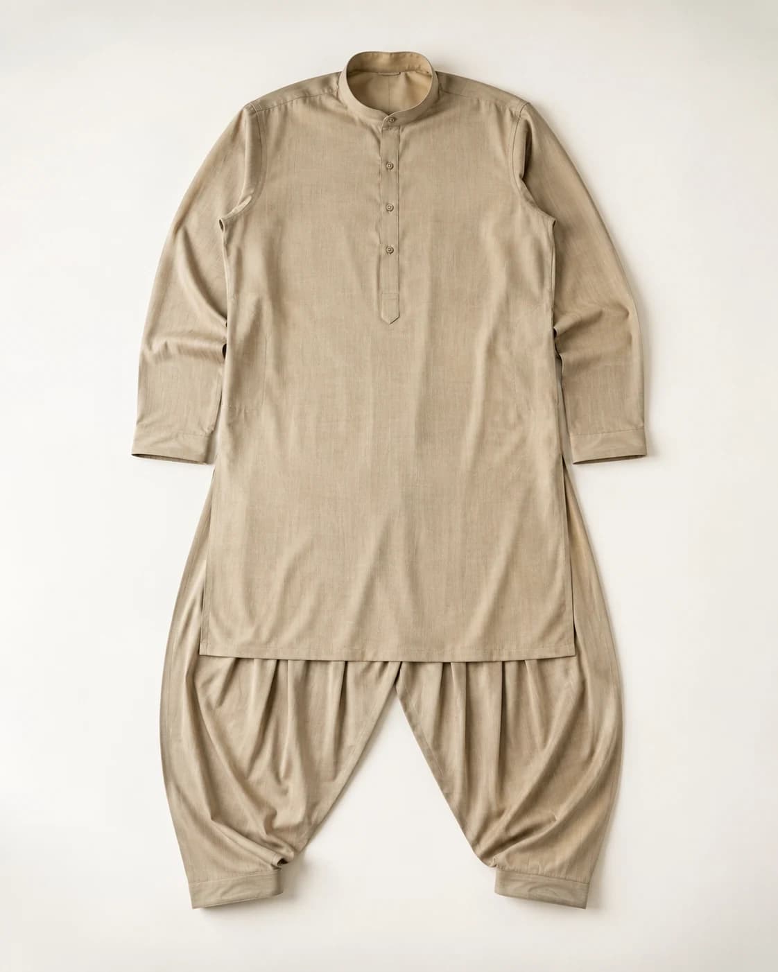 Hamza Sand Blended Shalwar Kameez